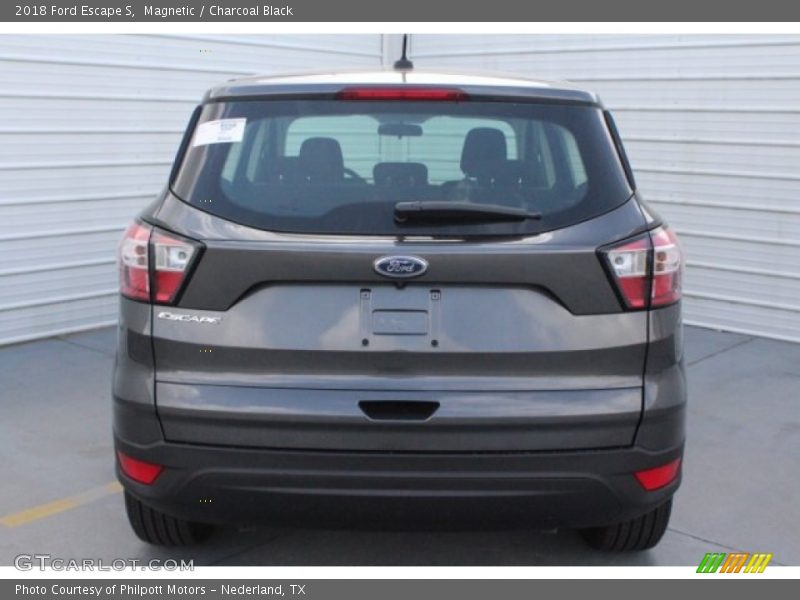 Magnetic / Charcoal Black 2018 Ford Escape S