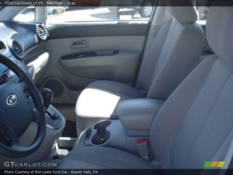 Fine Silver / Gray 2008 Kia Rondo LX V6