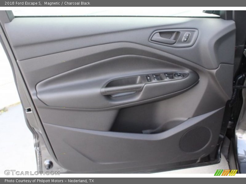 Magnetic / Charcoal Black 2018 Ford Escape S