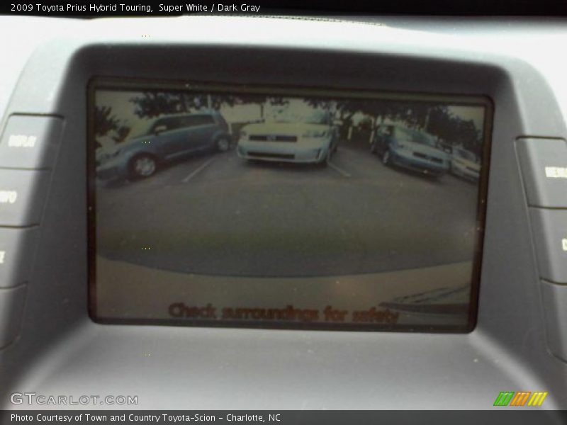 Super White / Dark Gray 2009 Toyota Prius Hybrid Touring