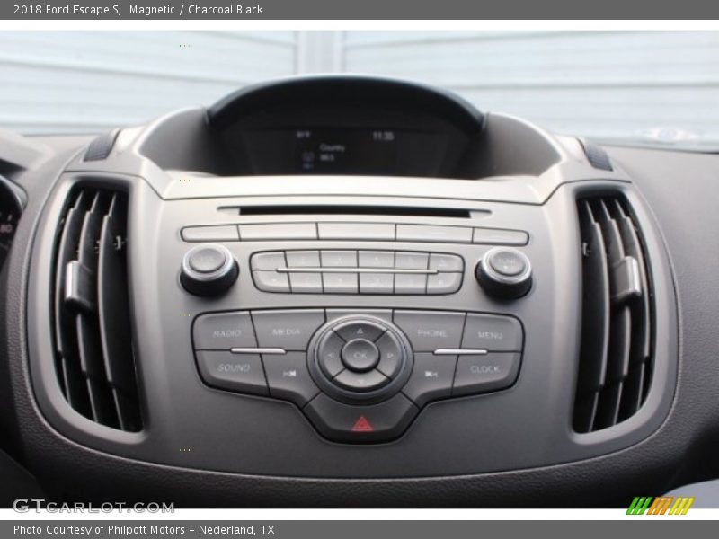 Magnetic / Charcoal Black 2018 Ford Escape S
