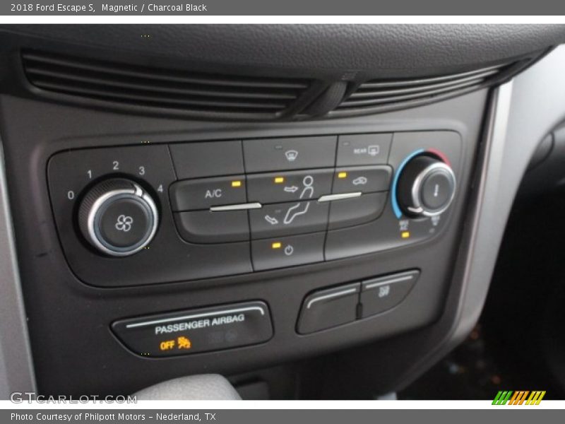 Magnetic / Charcoal Black 2018 Ford Escape S