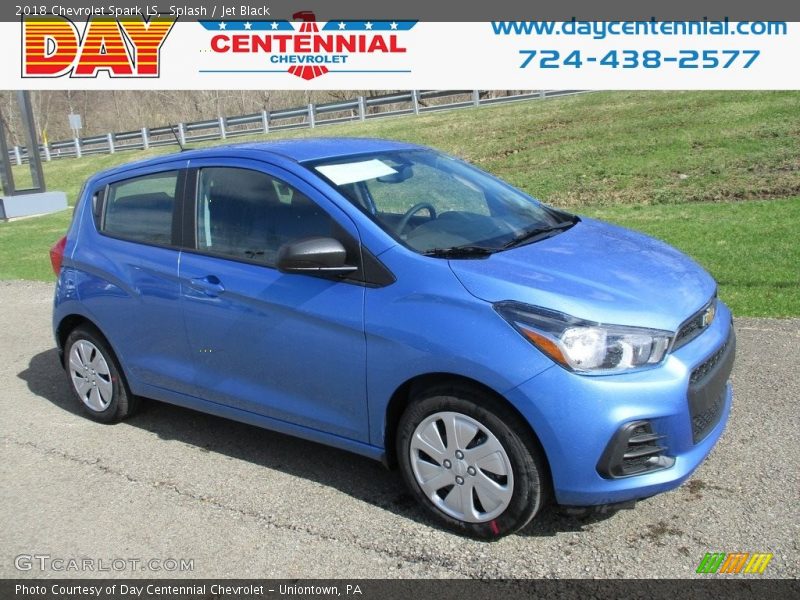 Splash / Jet Black 2018 Chevrolet Spark LS