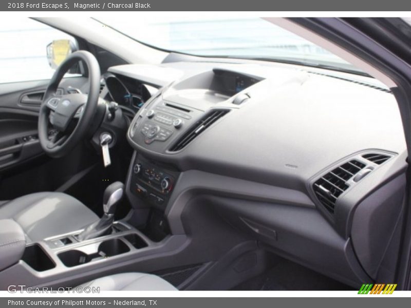 Magnetic / Charcoal Black 2018 Ford Escape S