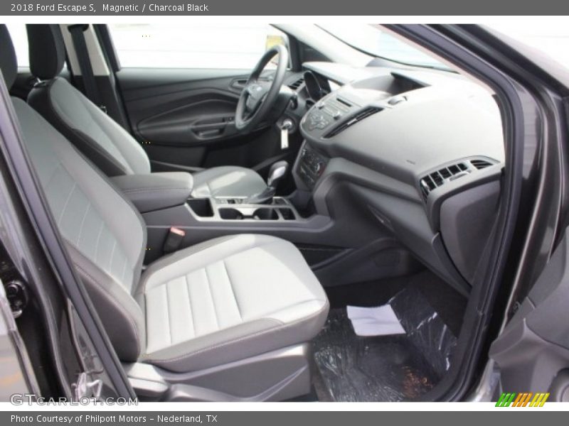 Magnetic / Charcoal Black 2018 Ford Escape S