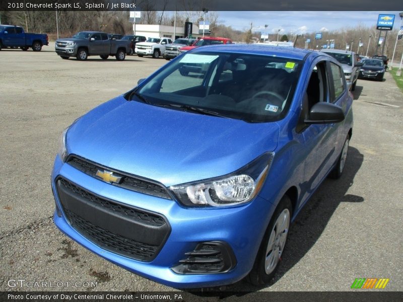 Splash / Jet Black 2018 Chevrolet Spark LS