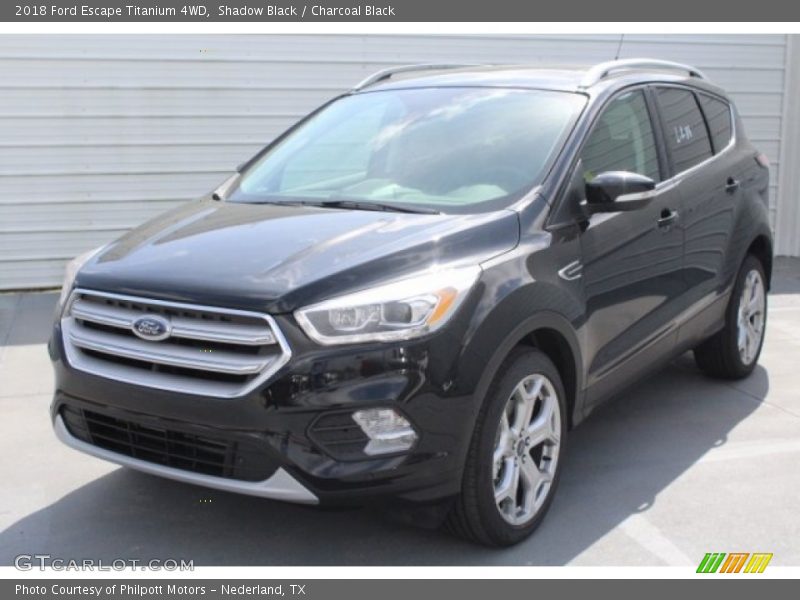 Shadow Black / Charcoal Black 2018 Ford Escape Titanium 4WD