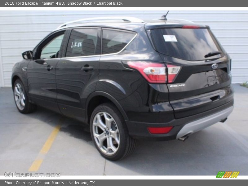 Shadow Black / Charcoal Black 2018 Ford Escape Titanium 4WD