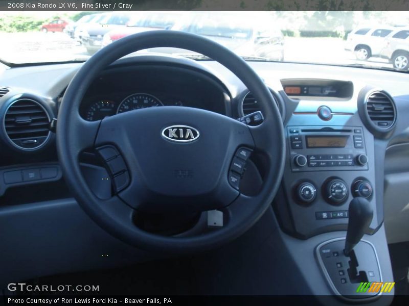 Fine Silver / Gray 2008 Kia Rondo LX V6
