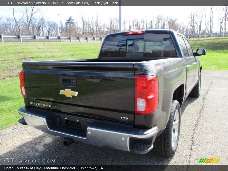 Black / Jet Black 2018 Chevrolet Silverado 1500 LTZ Crew Cab 4x4