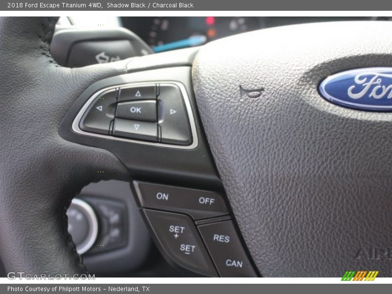 Shadow Black / Charcoal Black 2018 Ford Escape Titanium 4WD