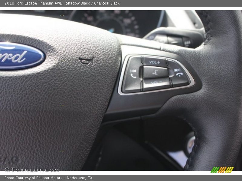 Shadow Black / Charcoal Black 2018 Ford Escape Titanium 4WD