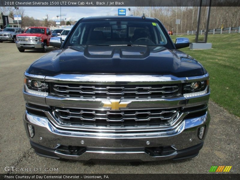 Black / Jet Black 2018 Chevrolet Silverado 1500 LTZ Crew Cab 4x4