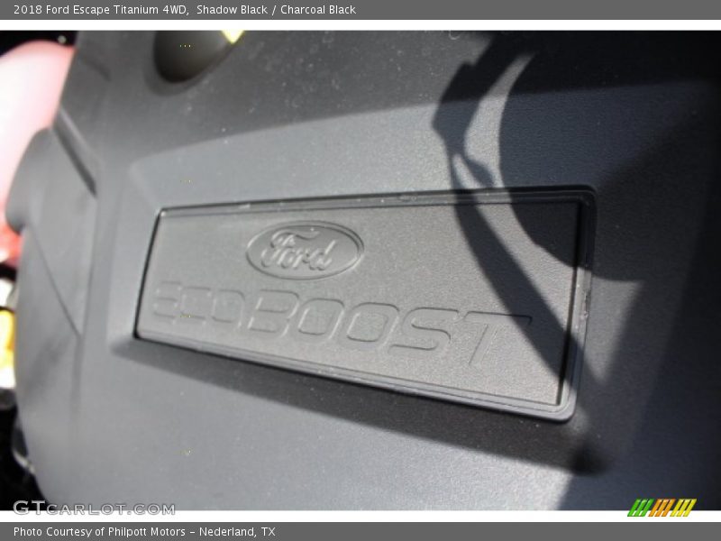 Shadow Black / Charcoal Black 2018 Ford Escape Titanium 4WD
