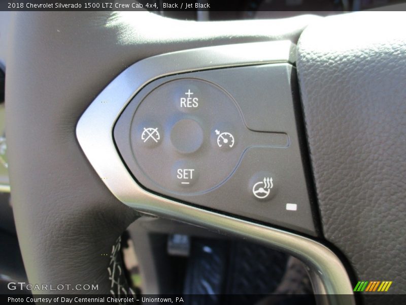 Black / Jet Black 2018 Chevrolet Silverado 1500 LTZ Crew Cab 4x4