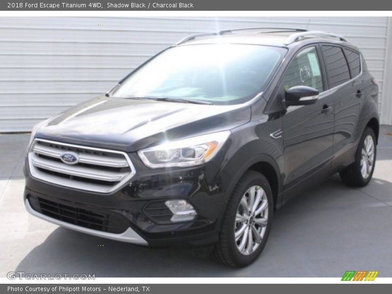 Shadow Black / Charcoal Black 2018 Ford Escape Titanium 4WD