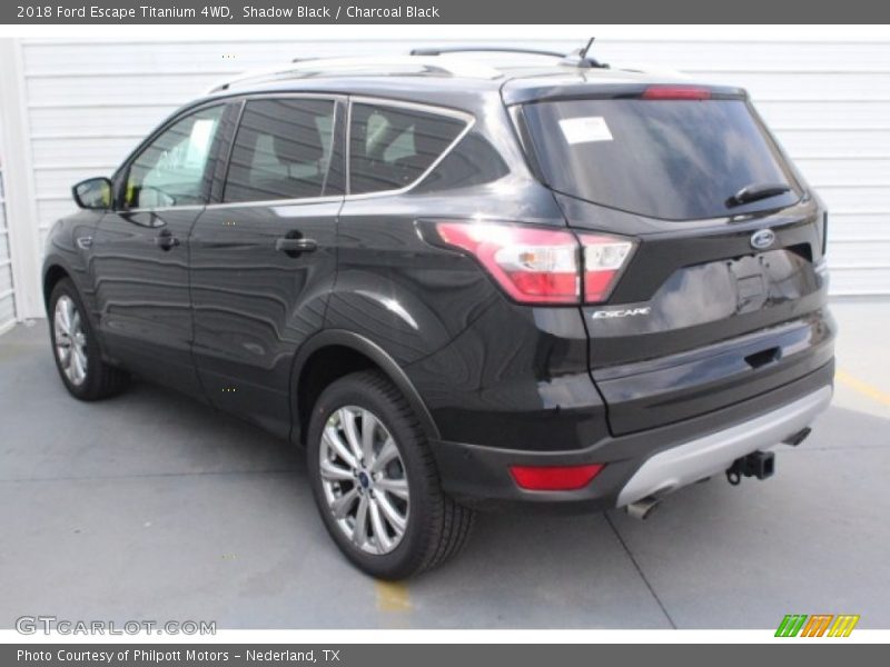 Shadow Black / Charcoal Black 2018 Ford Escape Titanium 4WD
