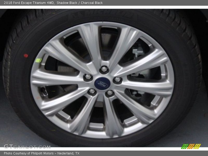 Shadow Black / Charcoal Black 2018 Ford Escape Titanium 4WD