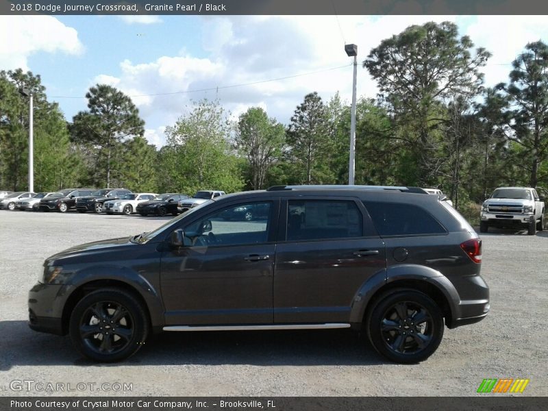 Granite Pearl / Black 2018 Dodge Journey Crossroad