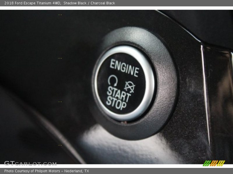 Shadow Black / Charcoal Black 2018 Ford Escape Titanium 4WD