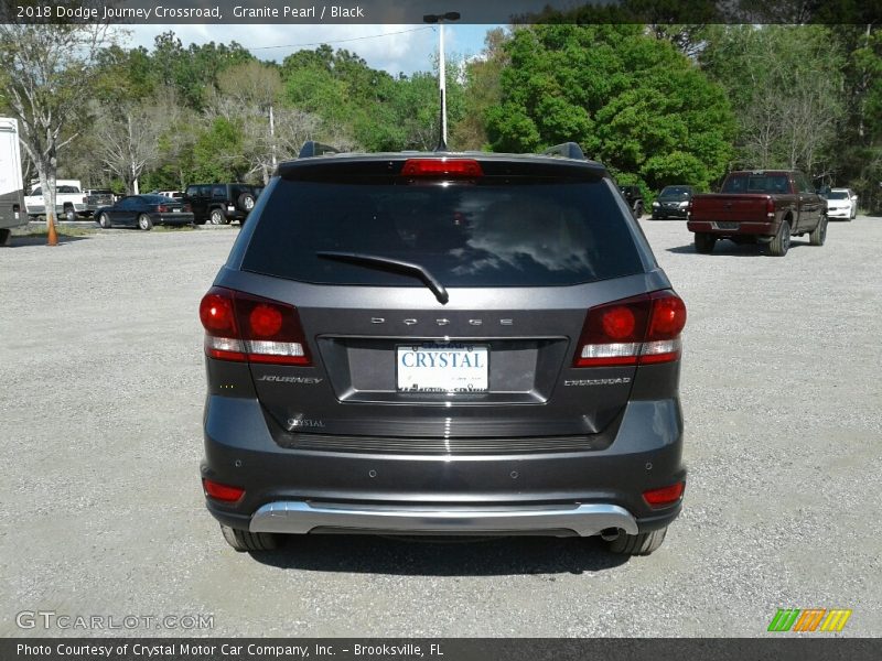 Granite Pearl / Black 2018 Dodge Journey Crossroad