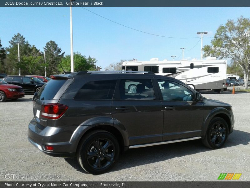 Granite Pearl / Black 2018 Dodge Journey Crossroad