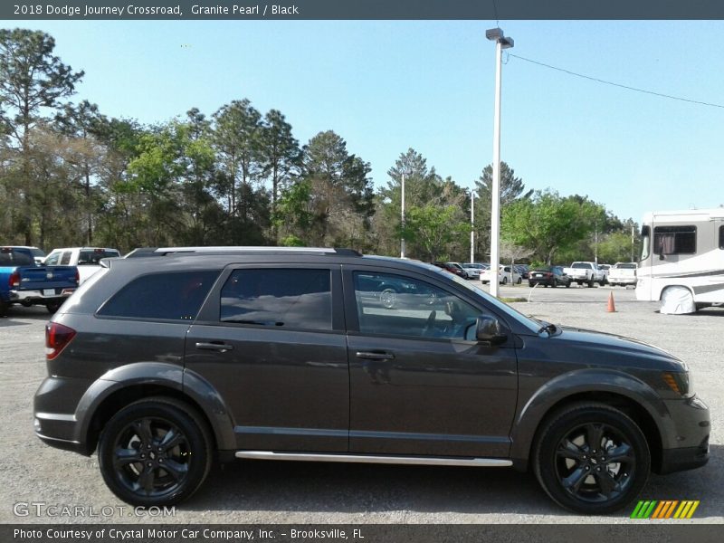 Granite Pearl / Black 2018 Dodge Journey Crossroad