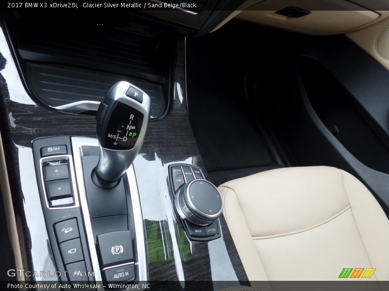 Glacier Silver Metallic / Sand Beige/Black 2017 BMW X3 xDrive28i