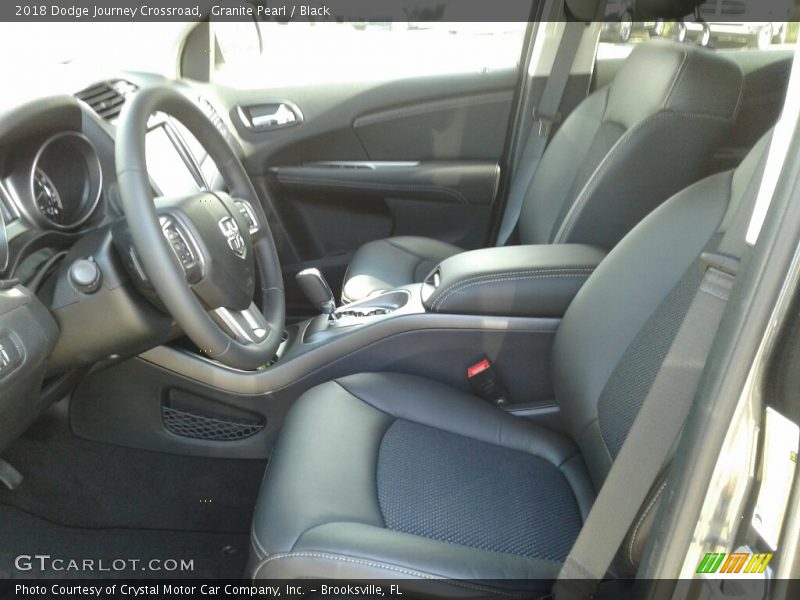 Granite Pearl / Black 2018 Dodge Journey Crossroad