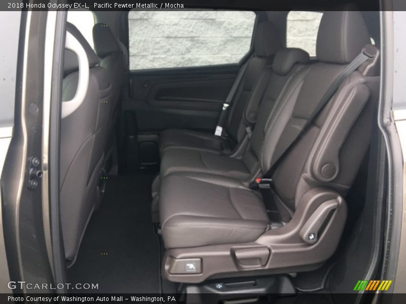 Pacific Pewter Metallic / Mocha 2018 Honda Odyssey EX-L