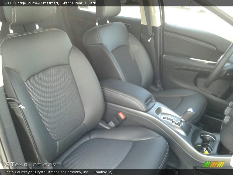Granite Pearl / Black 2018 Dodge Journey Crossroad