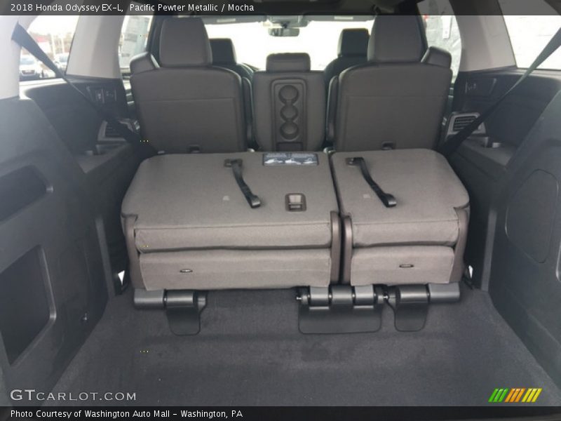 Pacific Pewter Metallic / Mocha 2018 Honda Odyssey EX-L