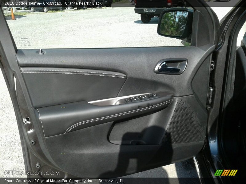 Granite Pearl / Black 2018 Dodge Journey Crossroad
