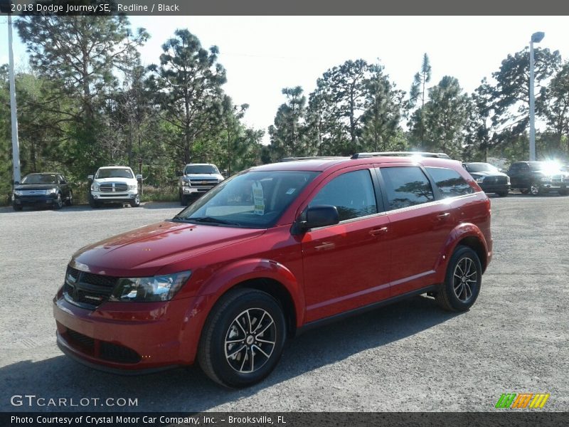 Redline / Black 2018 Dodge Journey SE
