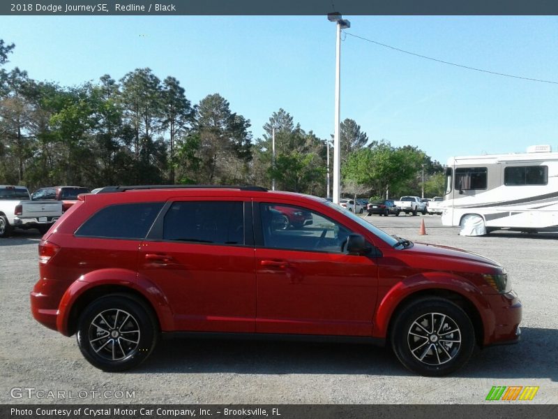 Redline / Black 2018 Dodge Journey SE