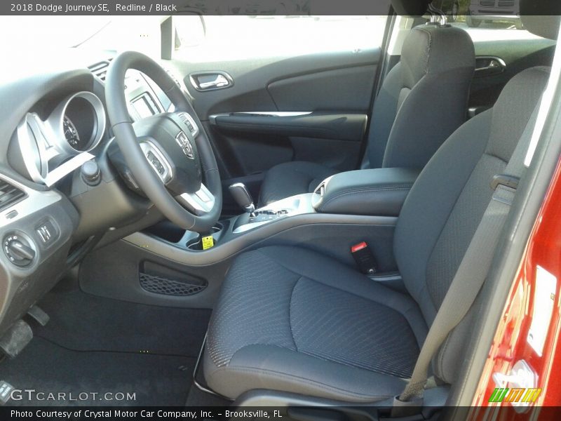 Redline / Black 2018 Dodge Journey SE