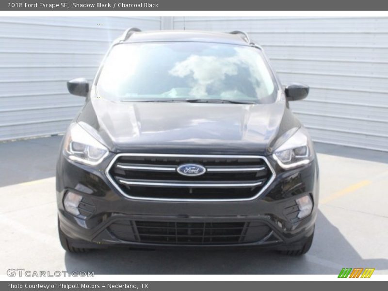 Shadow Black / Charcoal Black 2018 Ford Escape SE