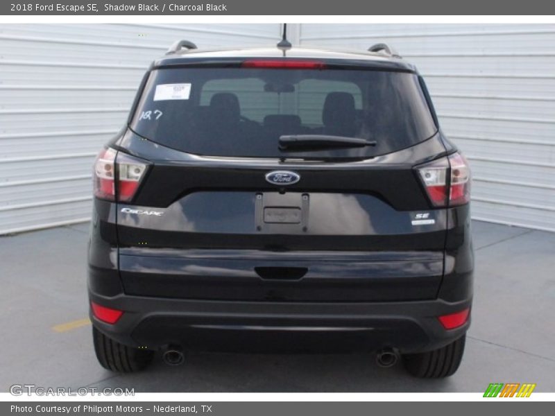 Shadow Black / Charcoal Black 2018 Ford Escape SE