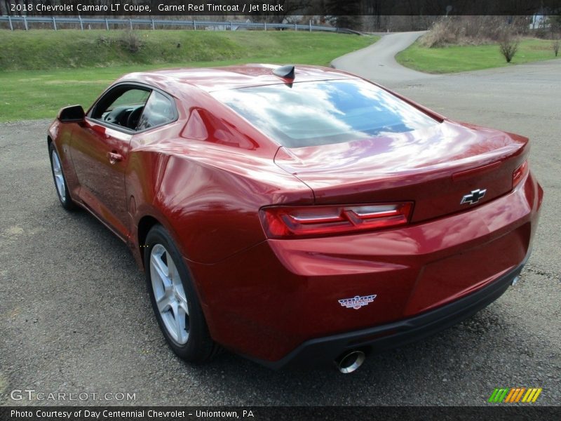 Garnet Red Tintcoat / Jet Black 2018 Chevrolet Camaro LT Coupe