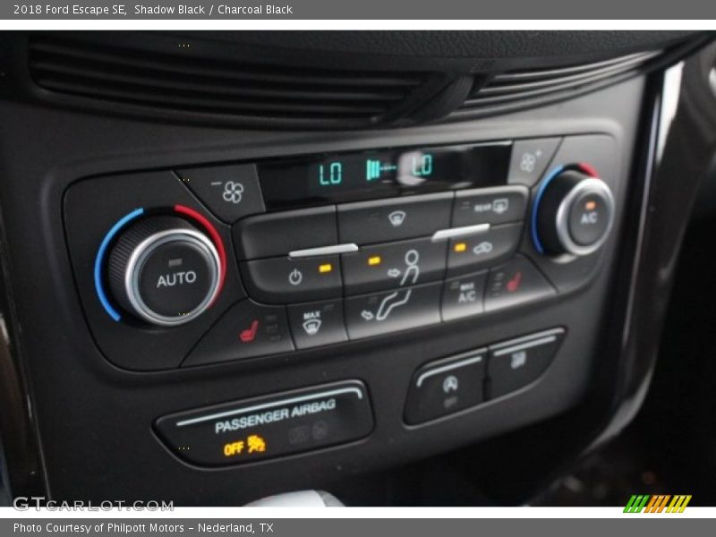 Shadow Black / Charcoal Black 2018 Ford Escape SE