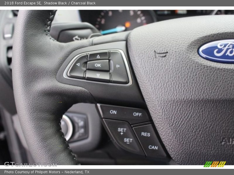 Shadow Black / Charcoal Black 2018 Ford Escape SE