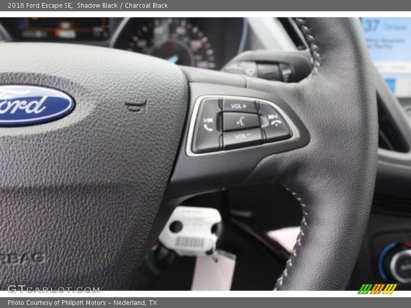 Shadow Black / Charcoal Black 2018 Ford Escape SE
