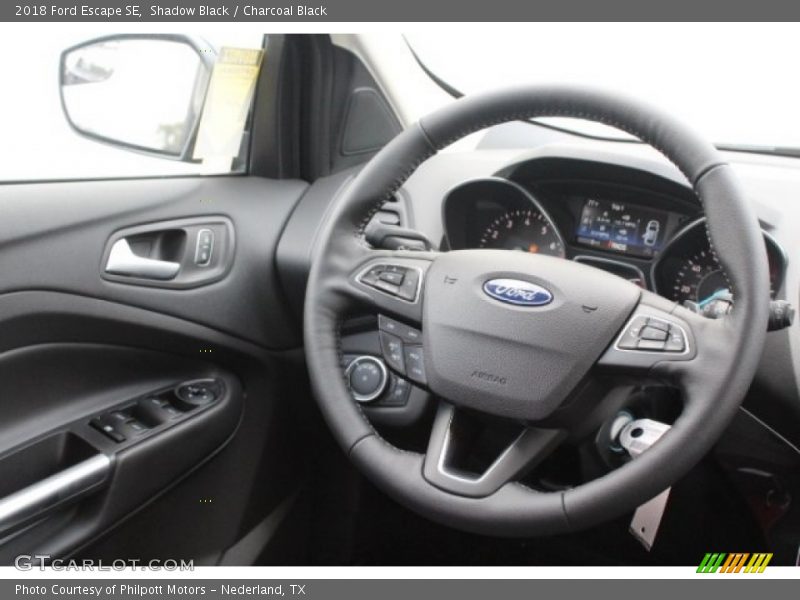 Shadow Black / Charcoal Black 2018 Ford Escape SE