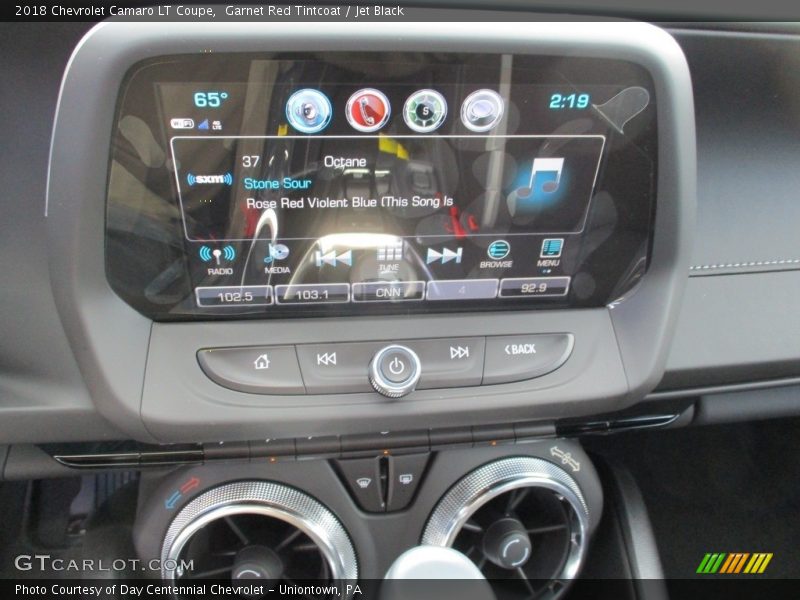 Controls of 2018 Camaro LT Coupe