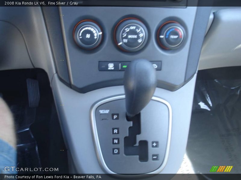 Fine Silver / Gray 2008 Kia Rondo LX V6