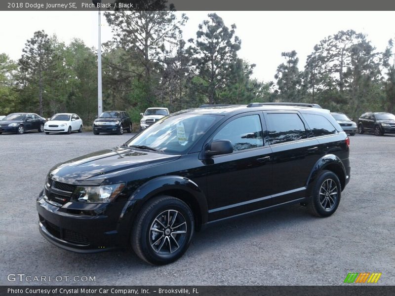 Pitch Black / Black 2018 Dodge Journey SE
