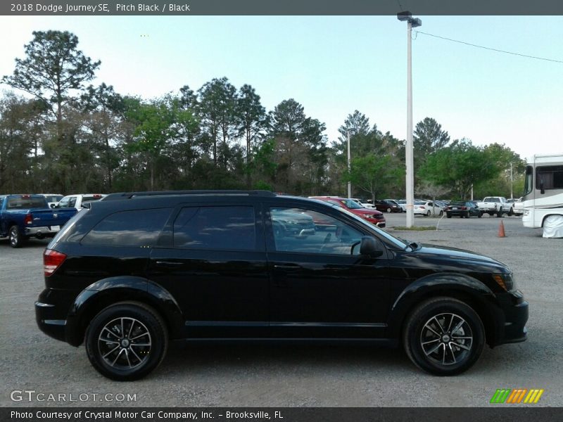 Pitch Black / Black 2018 Dodge Journey SE