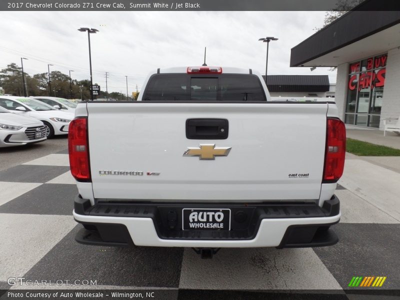 Summit White / Jet Black 2017 Chevrolet Colorado Z71 Crew Cab