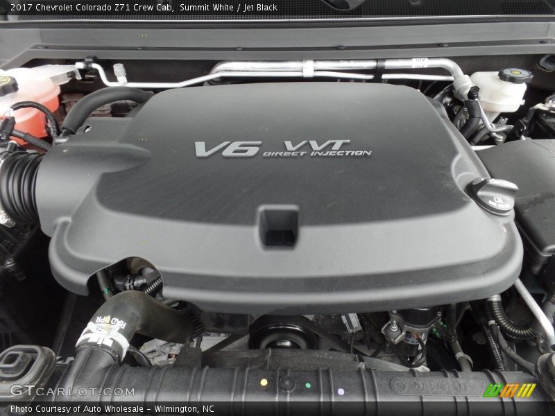 Summit White / Jet Black 2017 Chevrolet Colorado Z71 Crew Cab