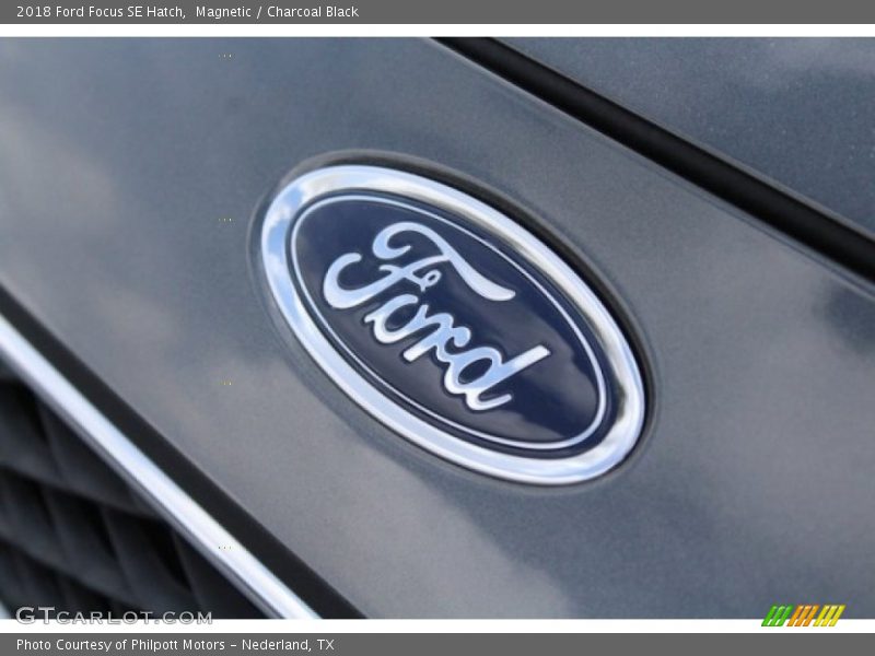 Magnetic / Charcoal Black 2018 Ford Focus SE Hatch